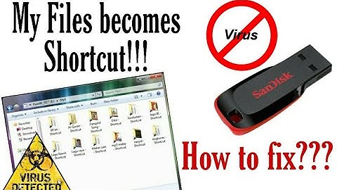 How to remove shortcut virus in my USB flash drive 2020 | Quick & Easy Tagalog Tutorial | KASWABE TV
