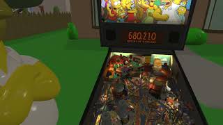 The Simpsons Pinball Party VPX VPW (Skitso v2.0) VR test