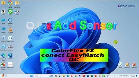 วิธีติดตั้งเครื่องวัดสี ColorFlex EZ ต่อร่วมกับ Software EasyMatch QC