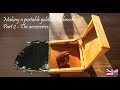 Making a portable goldsmith’s bench, part 2. Making a portable goldsmith’s bench, part 2.