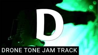 Drone Tone Backing Track for Guitar and Bass in D