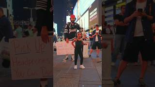 Pick Up The Headphones If You Can Dance #music #newyork #dance #hiphop #timessquare #dancer