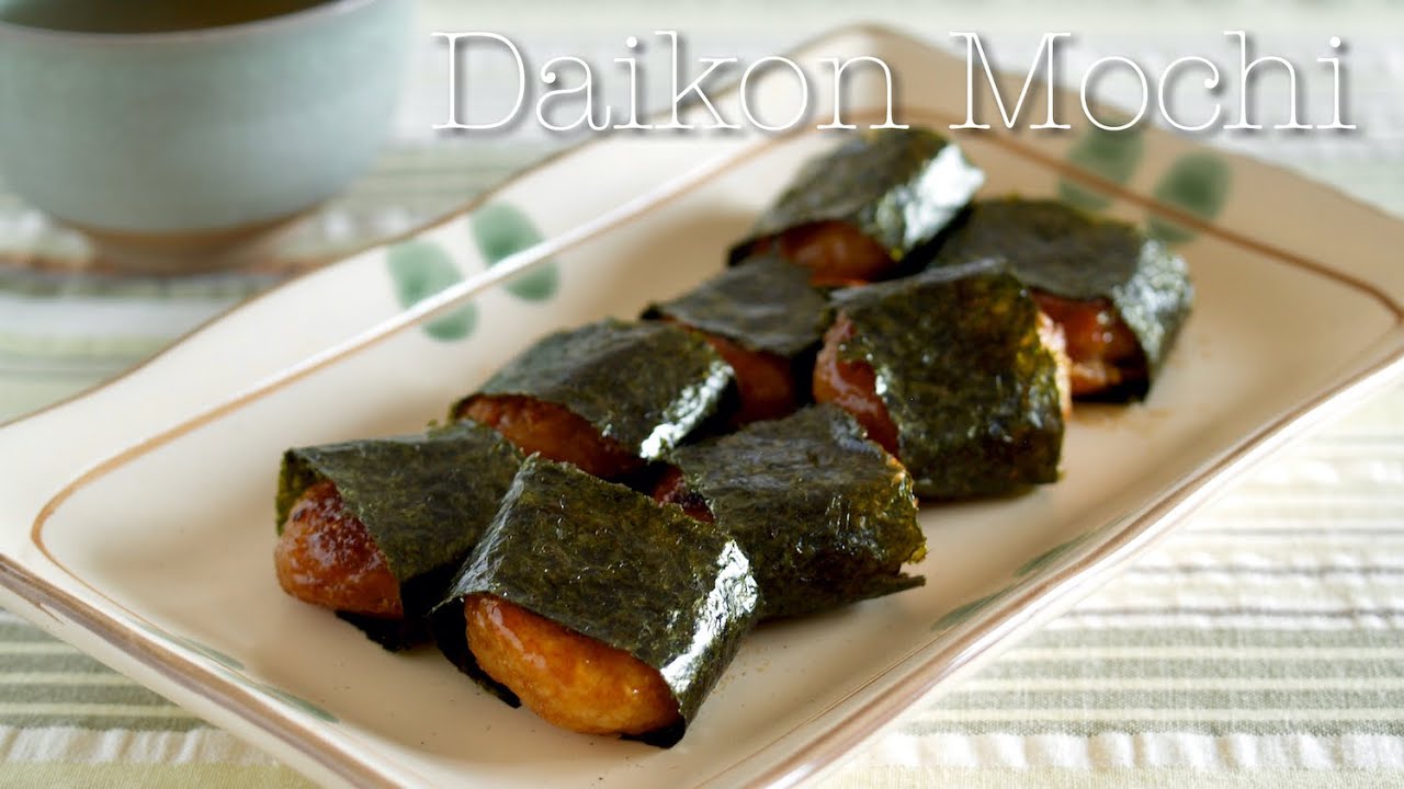 Daikon Mochi (Japanese-style Chinese Turnip Cake 日式萝卜糕) Recipe | OCHIKERON | Create Eat Happy :) | ochikeron