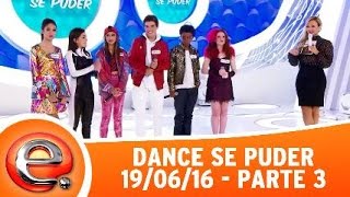 Programa Eliana estreia o quadro Dance se Puder - Bastidores - O Planeta TV