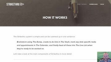 Manual To Do List And Productivity - StrikeThru Review