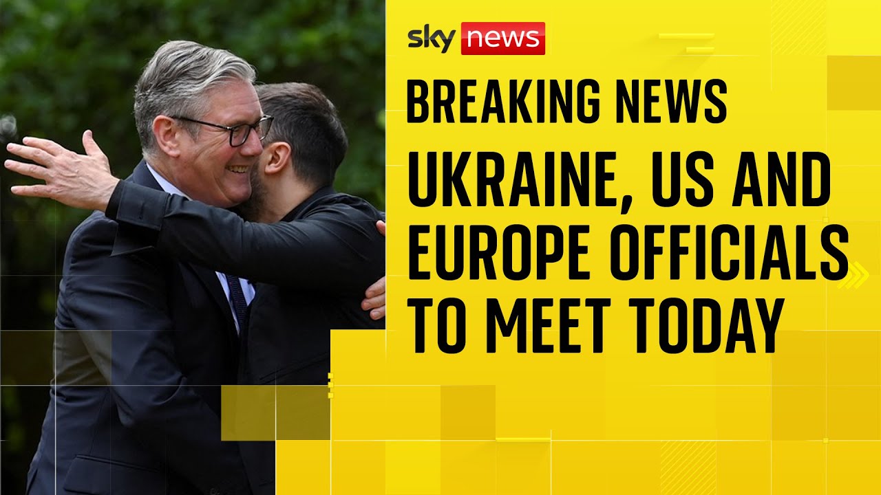 Ukraine, US and Europe officials to meet in UK today, government confirms