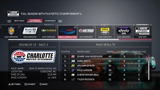NASCAR 25 BANK OF AMERICA ROVAL 400 UPDATE