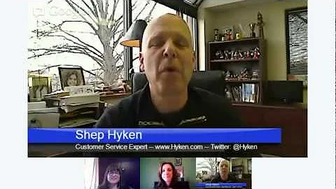 Customer Service Hangout: Shep Hyken with Marilyn ...