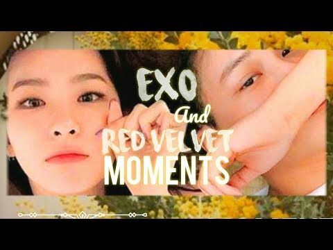 EXO AND RED VELVET MOMENTS EXO AND RED VELVET MOMENTS