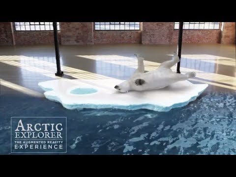 Arctic Explorer 3D Augmented Reality Content Package for Large Screens by INDE