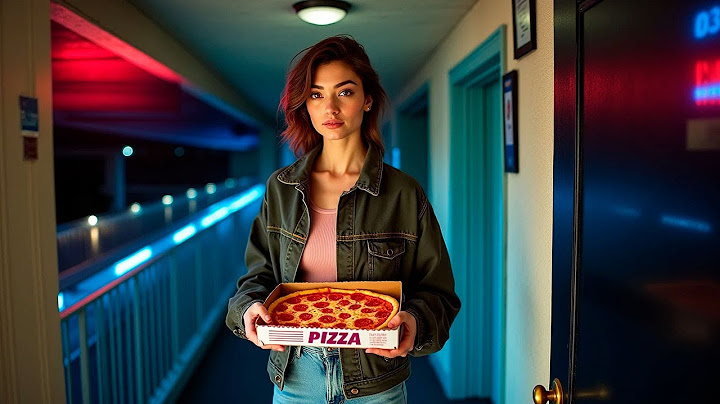 J'ai envoyé une pizza avec un mot à la chambre de motel de ma femme et son amant. Le mot disait...
