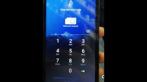 All   vodafone locked network with code ,needed