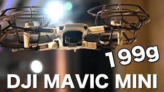 【ドローン】DJIの新しいMAVIC MINIはどこでも飛ばせる？199gだった！発表会動画！