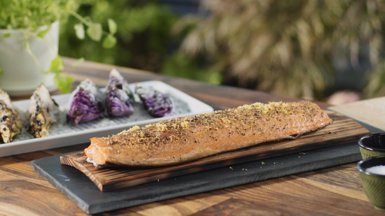 Lämminsavustettu lohi grillissä - Grillausinspiraatio