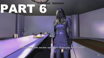 MAIDS 2: DECEPTION Walkthrough Gameplay Part 6 - DINNER (Skyrim Mods)