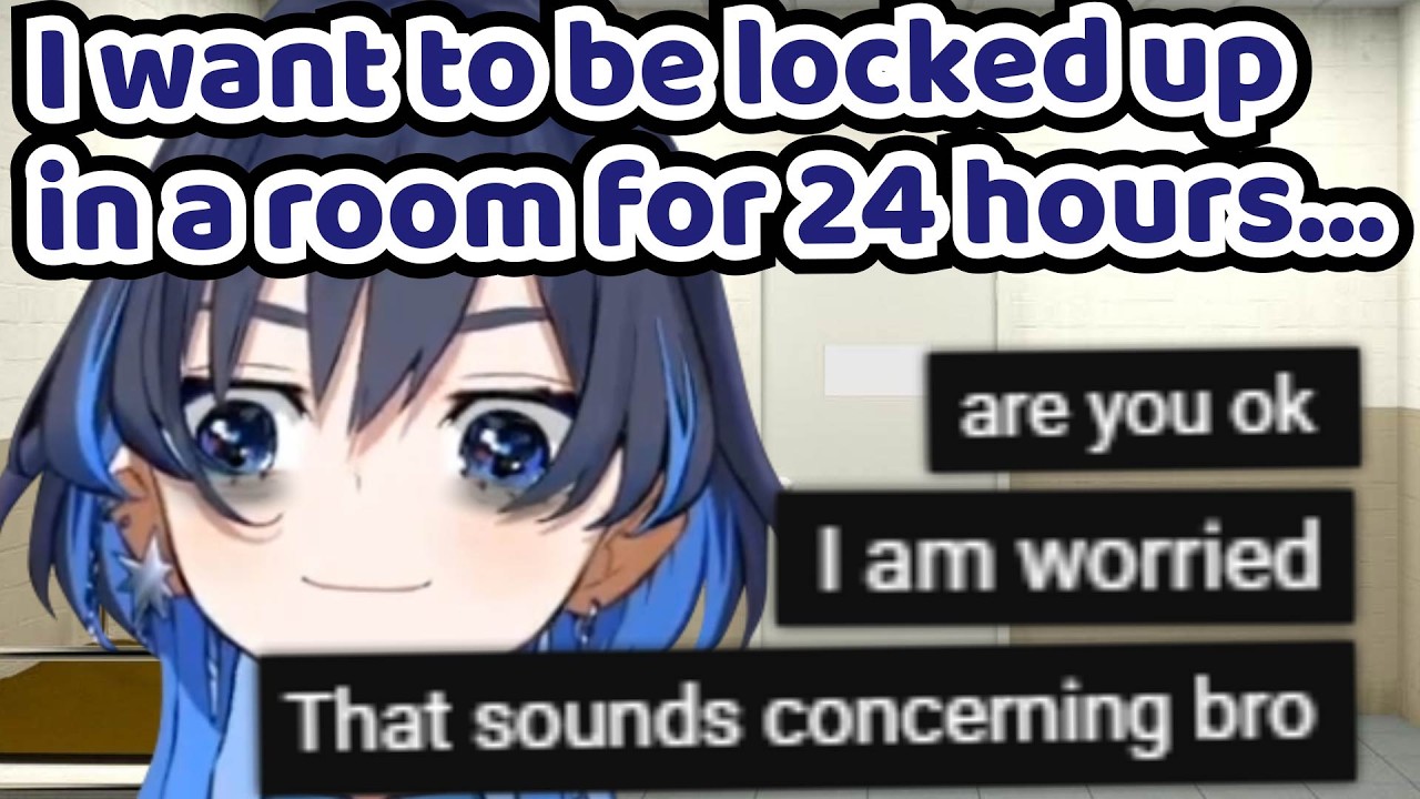 Kronii Wants to be LOCKED UP in an Room For 24 HOURS and It's Kinda Concerning...