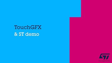 TouchGFX: Experience the power of Running on STM32 hardware