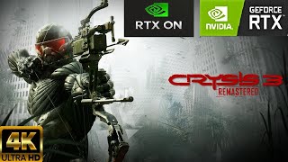 Crysis 3 Remastered RTX On 4K 60FPS Opening Cutscene Intro Gameplay Walkthrough PART 1 No Commentary