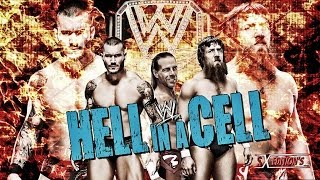 WWE Hell In A Cell 2013-Daniel Bryan vs Randy Orton W/Shawn Michaels WWE Championship