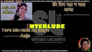 Aaja aayee bahaar | clean karaoke with scrolling lyrics