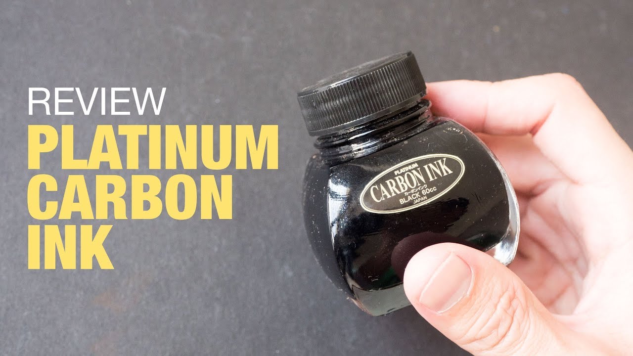 Platinum Fountain Pen & Platinum Carbon Black Ink, Honest Review, Demo