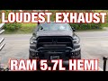 Top 5 LOUDEST Exhaust Set Ups for RAM 5.7L HEMI!