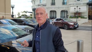 COACH FRENCH  FOOTBALL NATIONAL TEAM DIDIER DESCHAMPS IN MONACO/CAR SPOTTING