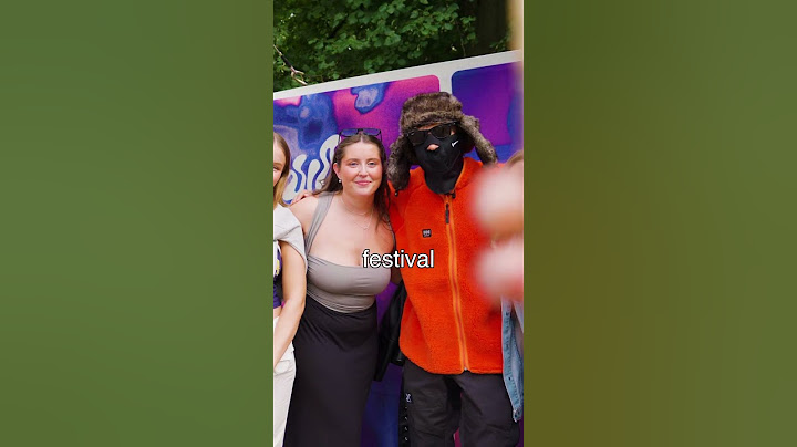 Jag bröt mig in på en festival som fake HOOJA