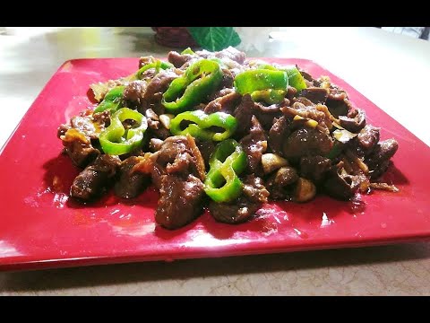 CHICKEN GIZZARDS AND HEARTS ADOBO. / HOW TO COOK CHICKEN GIZZARDS AND HEARTS./ Baakjimiuh47