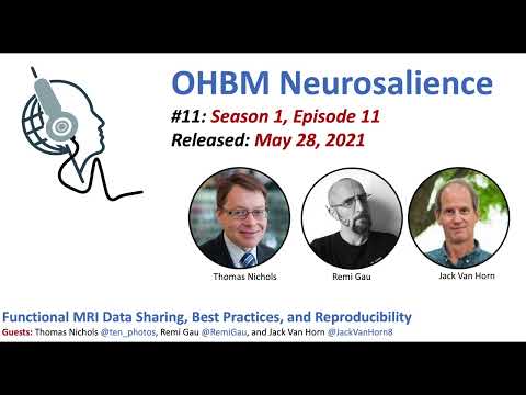 OHBM Neurosalience S1E11: Functional MRI Data Sharing, Best Practices and Reproducibility