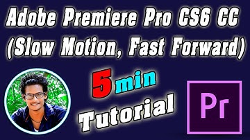 Adobe Premiere Pro CS6 CC Tutrorial Slow Motion, Fast Forward