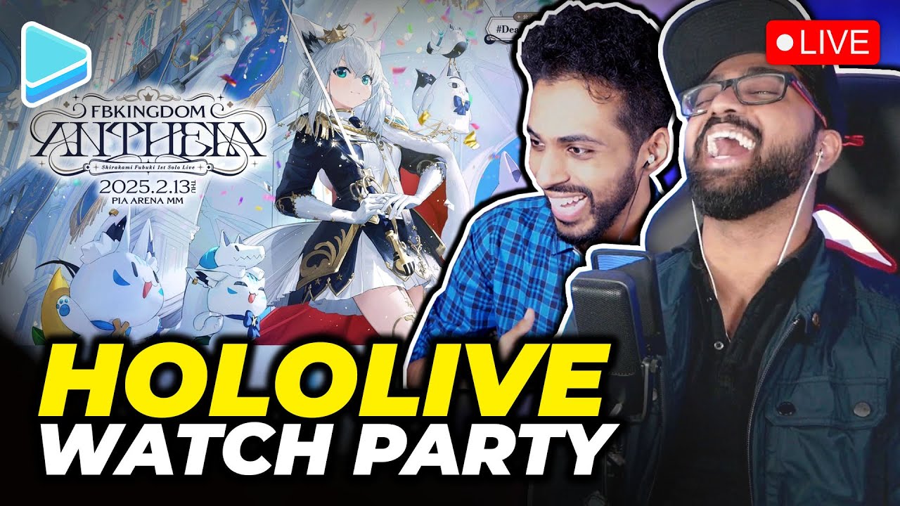 Hololive - Shirakami Fubuki 1st Solo Live (3D Concert 2025) Watch Party! | 【チラ見せ】FBKINGDOM “ANTHEM”