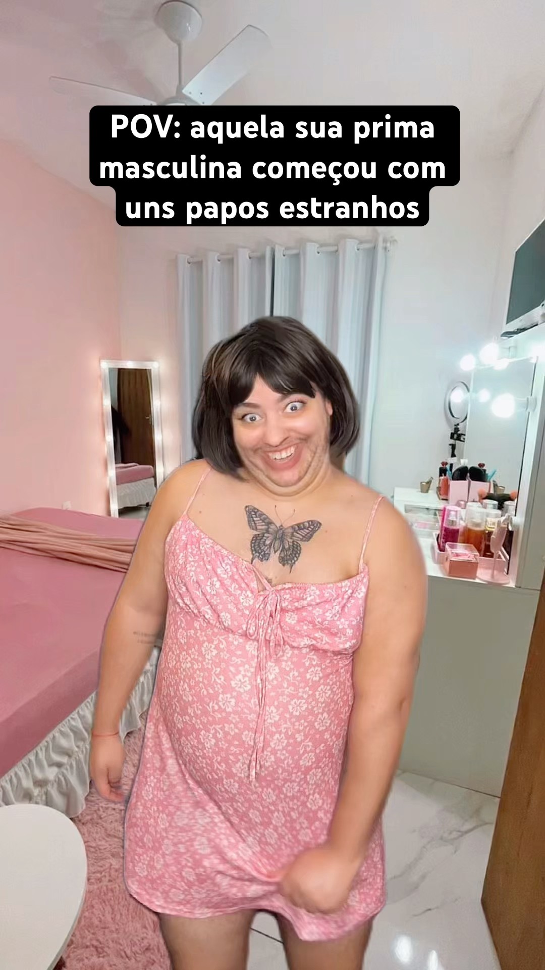 QUANDO SUA PRIMA COMEÇA COM UNS PAPOS ESTRANHOS