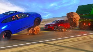 Dangerous Objects Car Crashes | BeamNG.Drive #1