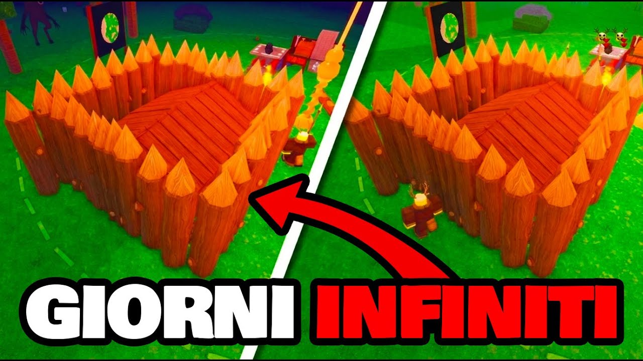 LA MIGLIOR BASE AUTOMATICA e AFK su 99 NOTTI nella FORESTA