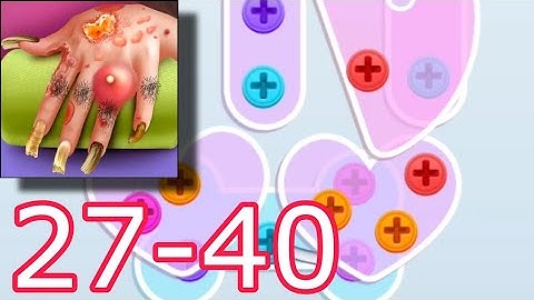 Screw Frenzy ASMR Level 27-40 Walkthrough Gameplay