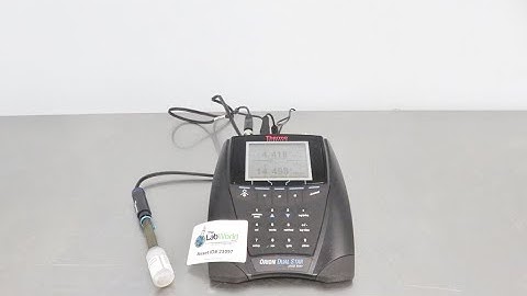 Thermo Scientific Orion Dual Star pH ISE Meter Video ID 23097