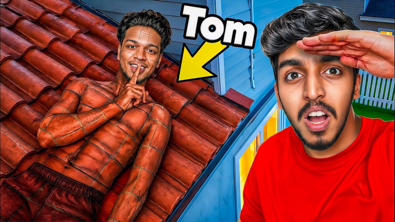 Finding Tom’s Secret Hiding Spot in Meccha Chameleon!