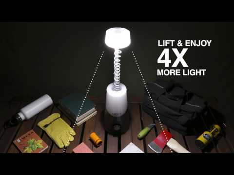 Uco Sitka 500 LM Camping Lanterne Avec Extensible Bras alimenté par batterie