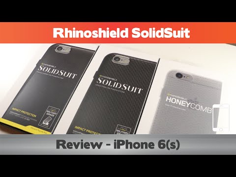 The BEST iPhone 6s case EVER - Rhinoshield SolidSuit Review - Evolutive Labs iPhone 6(s+) cases