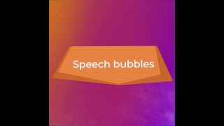 Speech bubbles - CoSpaces Edu Feature Friday