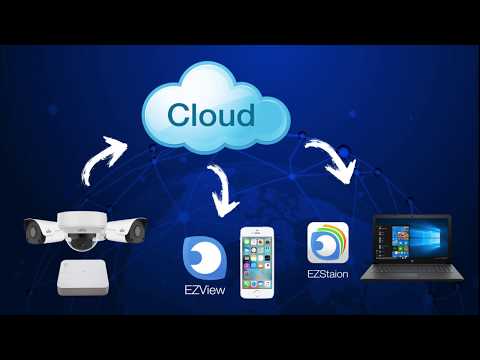 How to add UNIVEW NVR to the cloud and view your system on your computer using EZSTATION