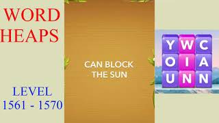 Word Heaps Level 1561 - 1570 | All Answers | Walkthrough screenshot 3