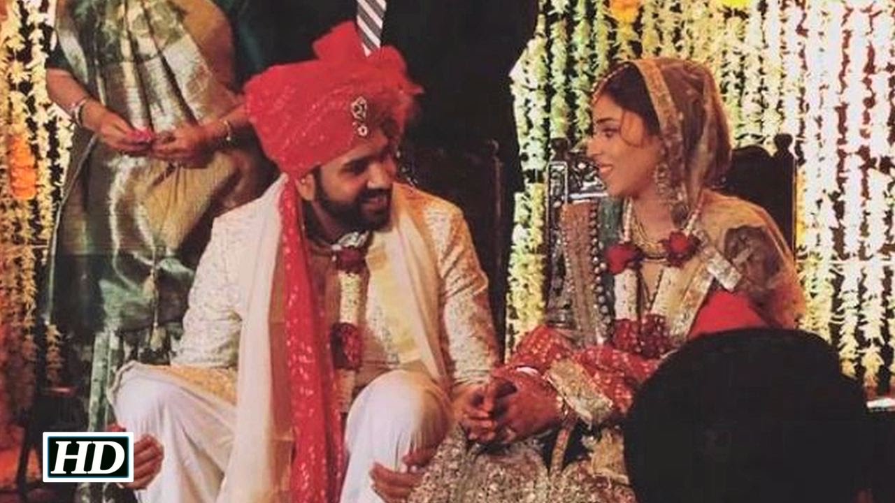 Lritika Sajde Sex Mms - Rohit Sharma's Wedding with Ritika Sajdeh - YouTube