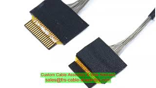 Endoscope micro coax cable potted vibration resistant Adaptive Charger Synchronization Wiring Harnes
