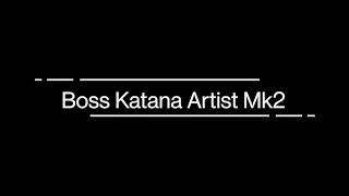 Boss Katana 100w Artist First look...(NonProReview) Great Amp!!!