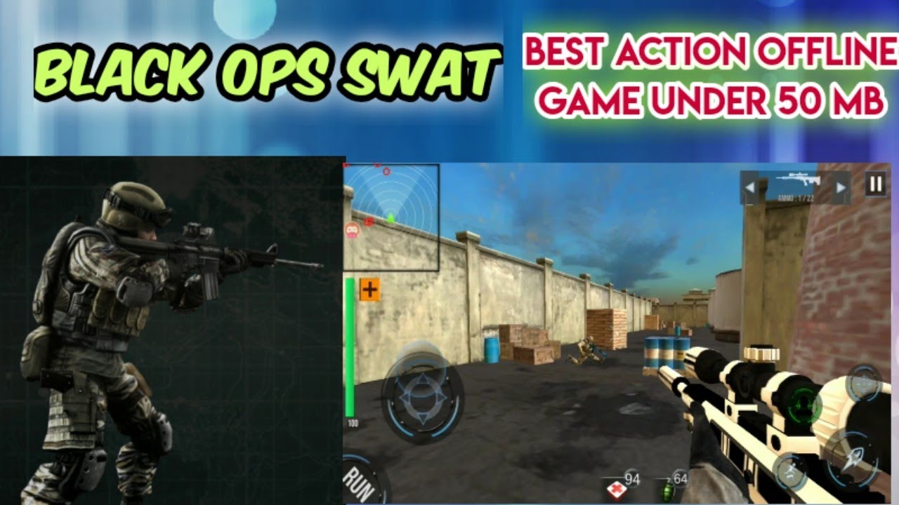 Black ops swat best action offline game under 50 mb