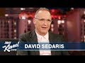 David Sedaris on Storytelling, Humor & Chatting with Strangers