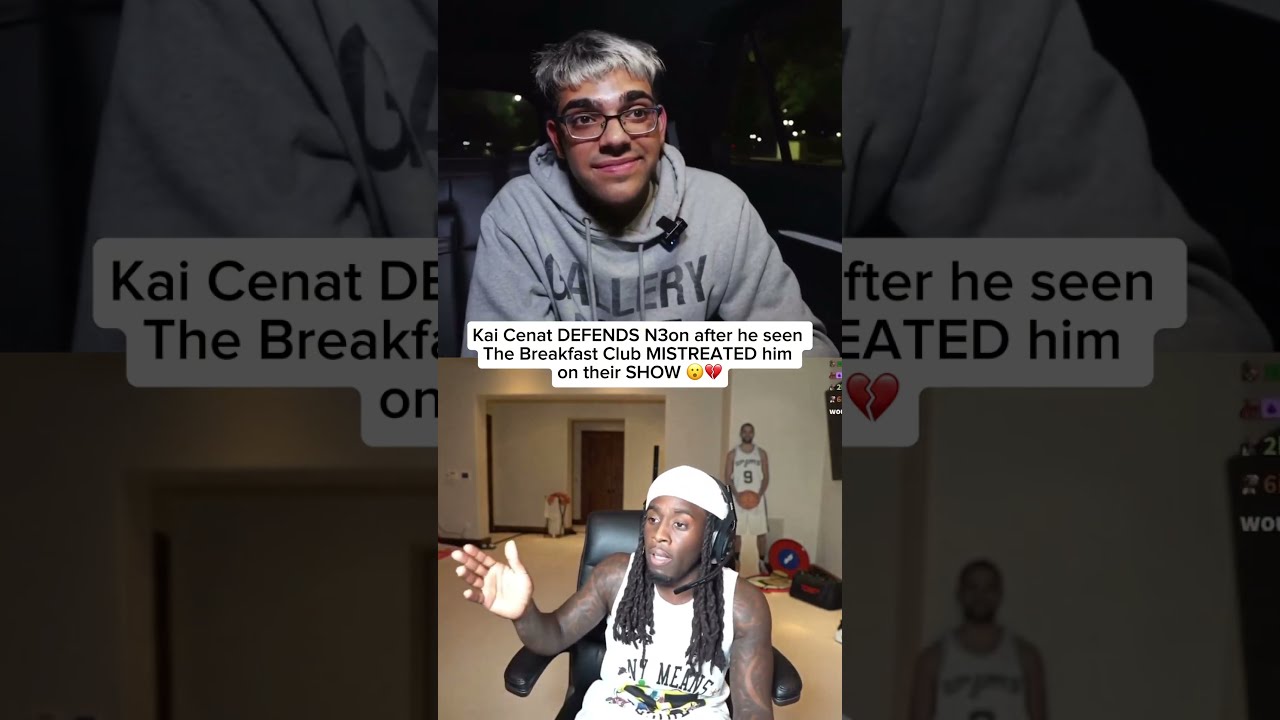 Kai Cenat DEFENDS N3on After He Seen The Breakfast Club MISTREATED Him On Their SHOW 
