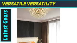`Dazzling 6-Light Sputnik Flush Mount Ceiling Light: Instant Room Upgrade!